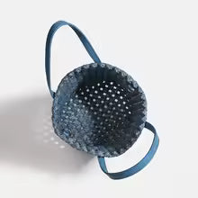Elena | Bolso denim cubo